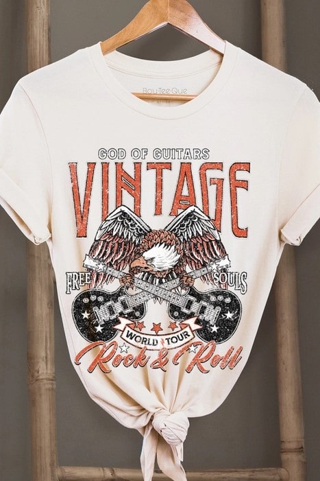 Women's Rock and Roll Tee