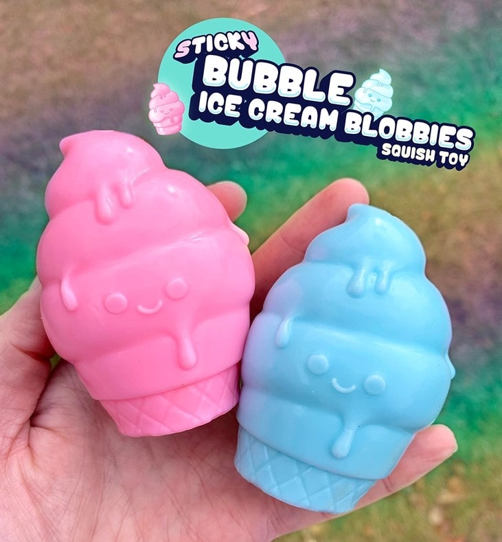 Kids Sticky Bubble Ice Cream Blobbies