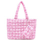 Kids Large Quilted Bow Tote Bag