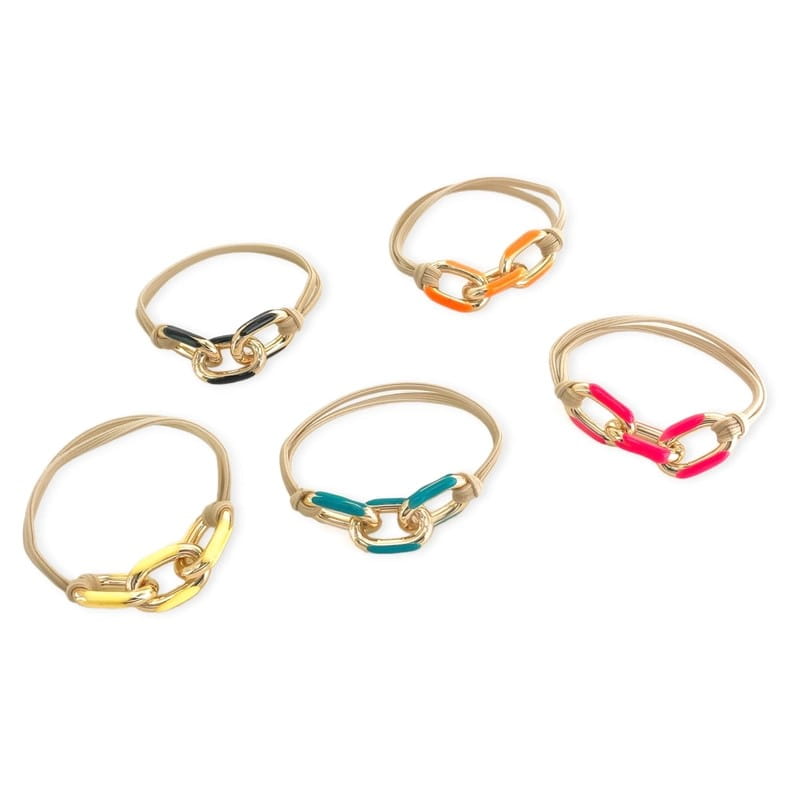 Enamel Hair Tie/Bracelet