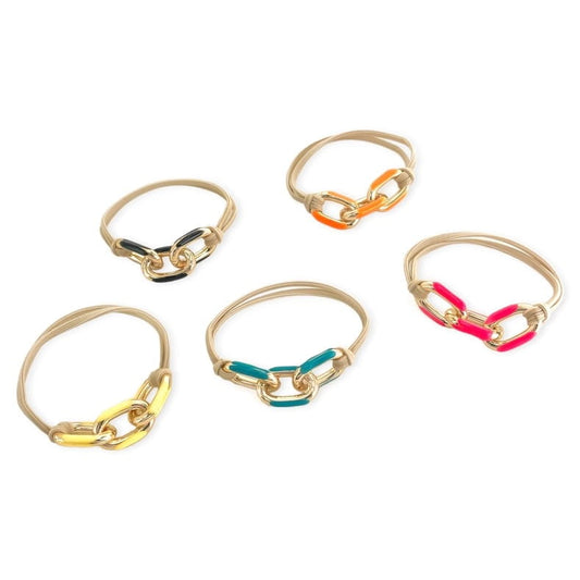 Enamel Hair Tie/Bracelet