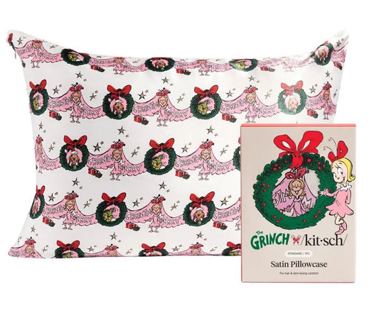 The Grinch Satin Pillowcase