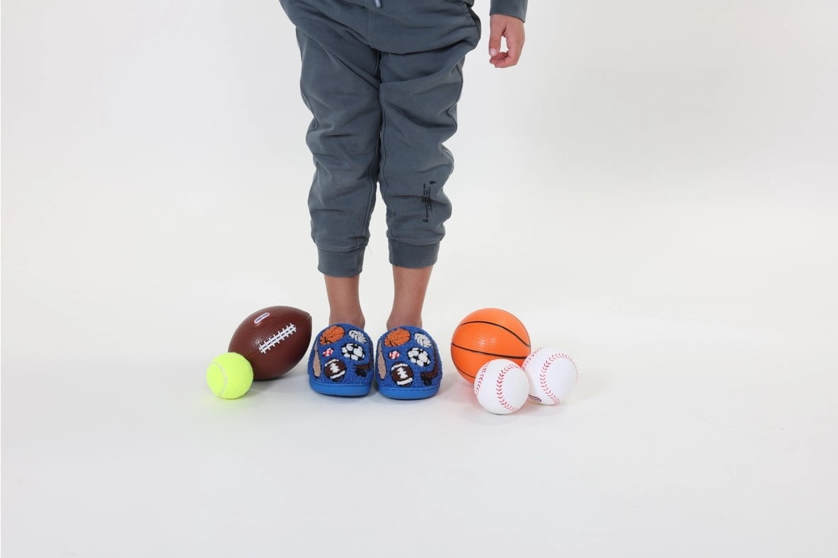 Kids Indoor/Outdoor Sports Slippers