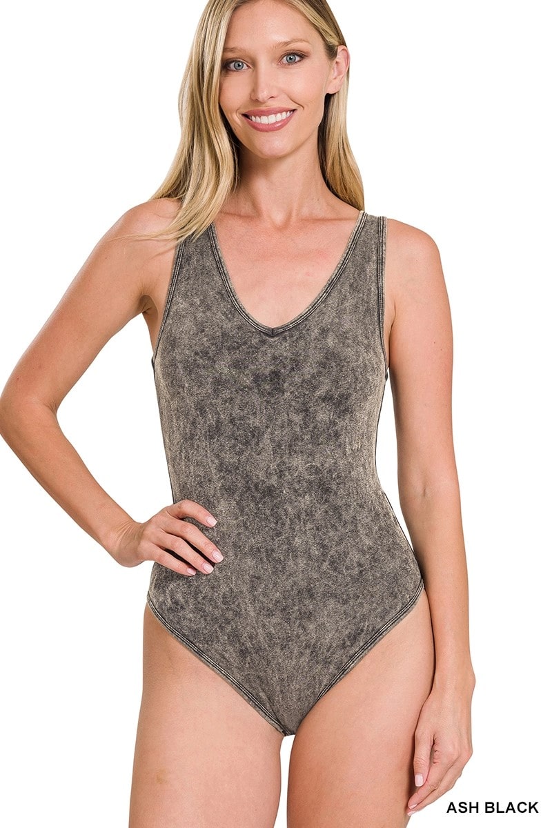 Women's Vintage Washed Bodysuit