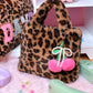 Kids Leopard Plush Mini Tote