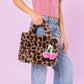 Kids Leopard Plush Mini Tote