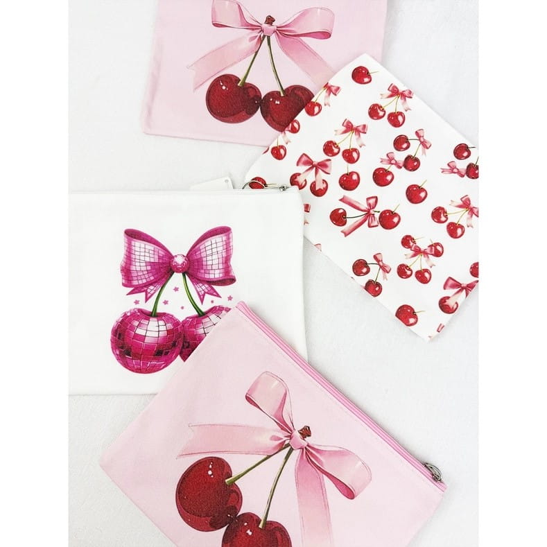 Cherry Design Pouch