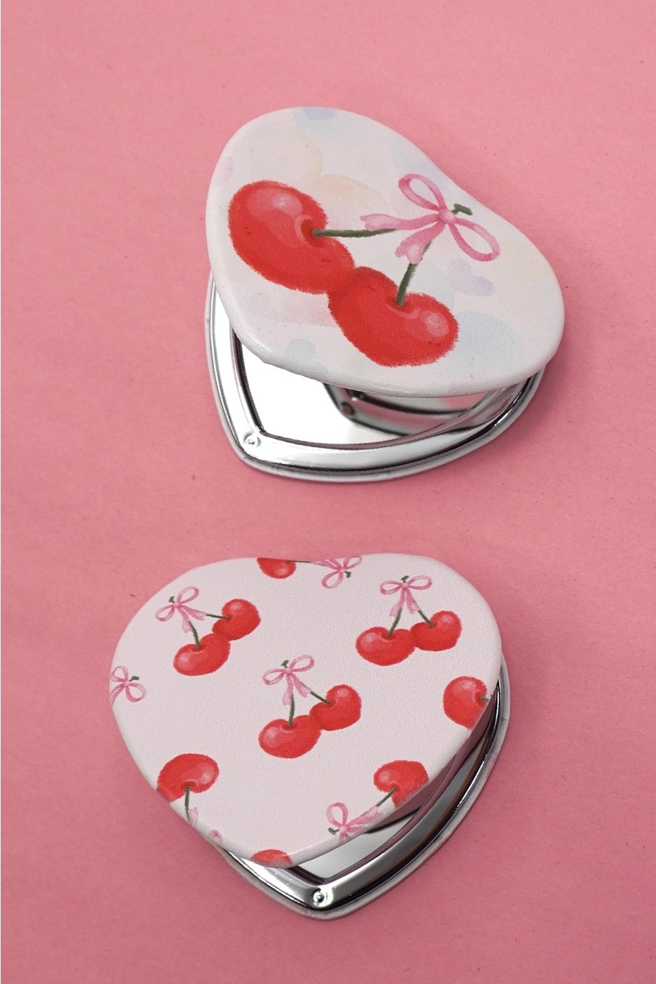 Compact Cherry Mirror
