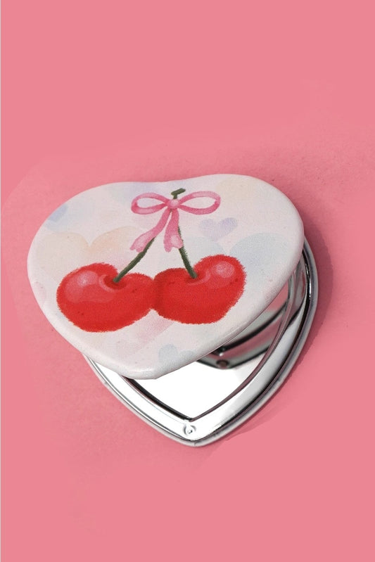 Compact Cherry Mirror