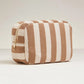 Striped Cosmetic Bag