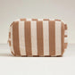 Striped Cosmetic Bag