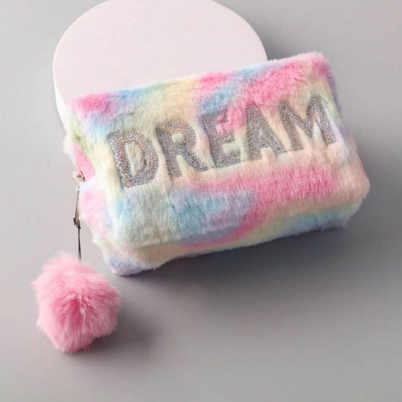 Dream Furry Cosmetic Bag