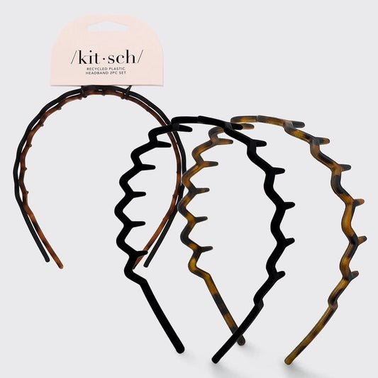 Kitsch Zig Zag Headband 2pc Set