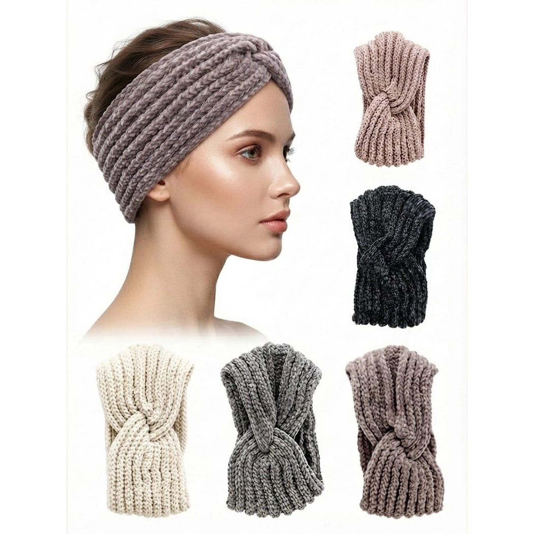 Juniors and Women's Knit Winter Headband