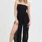 Women's Strapless Jumpsuit
