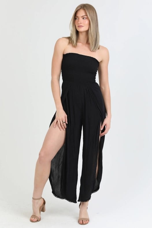 Women's Strapless Jumpsuit