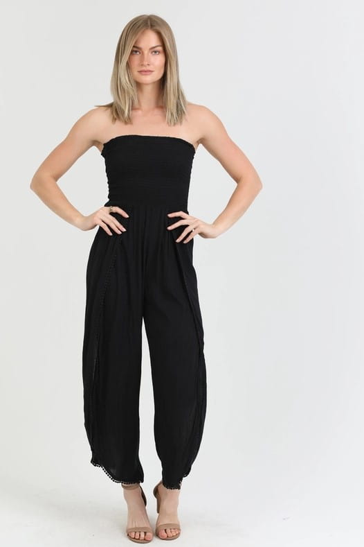 Women's Strapless Jumpsuit