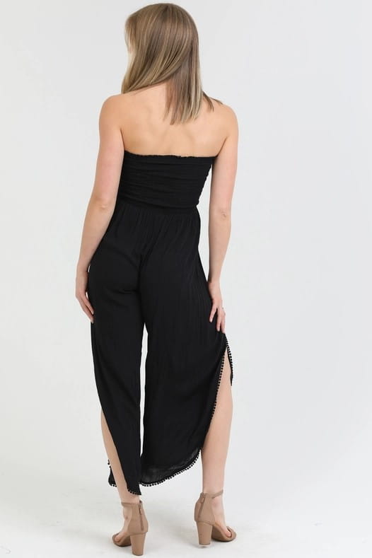 Women's Strapless Jumpsuit