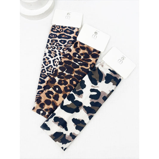Leopard Print Stretch Headband