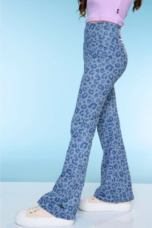 Kids Leopard Flare Legging