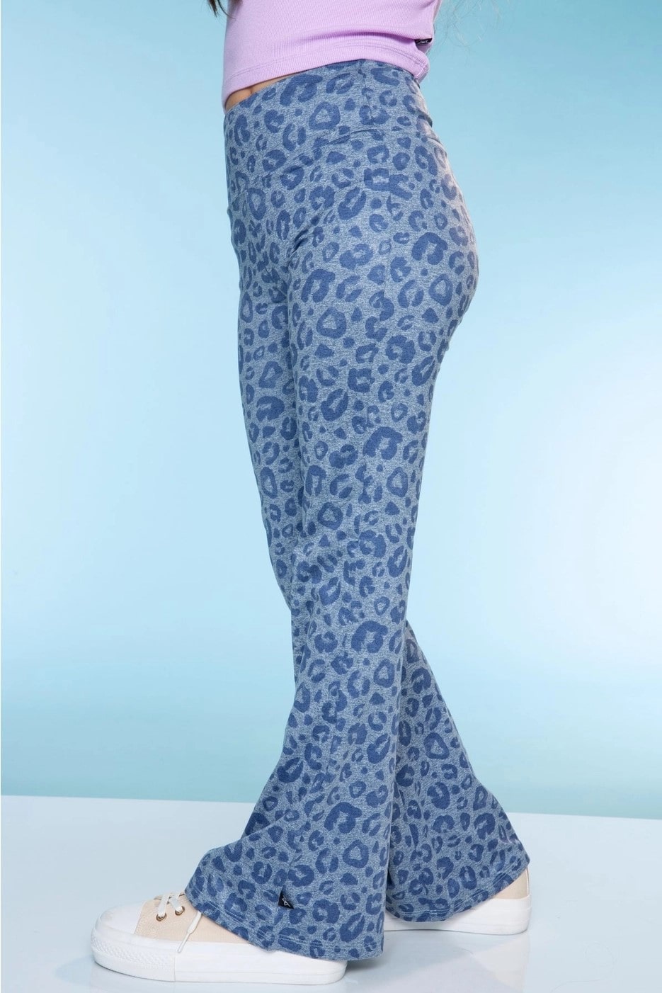 Kids Leopard Flare Legging