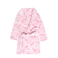 Kids Fleece Printed Bow Bath Robe