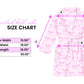 Kids Fleece Printed Bow Bath Robe