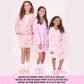 Kids Fleece Printed Bow Bath Robe