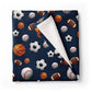 Kids Sports Fuzzy Throw Blanket