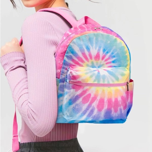 Kids Tie-Dye Canvas Mini Backpack
