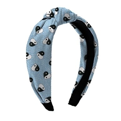 Kids Yin Yang Print Knot Headband